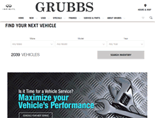 Tablet Screenshot of grubbs.com
